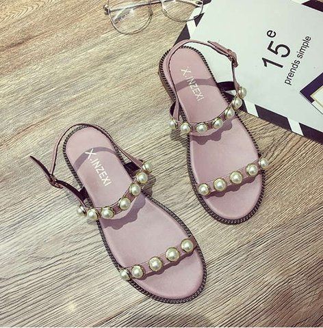 Летние розовые женские сандали недорогие DS10003-5 фото