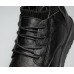 Классические черные ботинки туфли мужские с резинкой