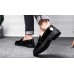Черные лаковые туфли лоферы без шнурков для мужчин