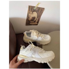 Ретро кроссовки женские и мужские - белая спортивная обувь олд скул