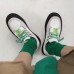 Женские кроссовки криперы зеленые
