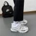 Женские яркие белые кроссовки спортивные в ретро стиле с сеткой