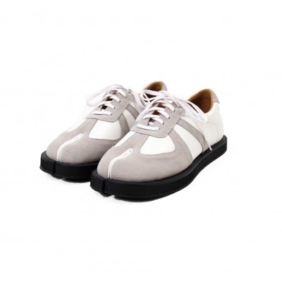 Оригинальные кеды таби с раздвоенным носком на ровной подошве - стиль ниндзя